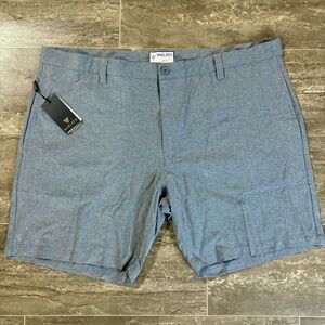 Performance Stretch Golf Shorts Blue Lightweight Athletic Casual Mens 42x7